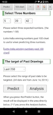 Lotto India Predict android App screenshot 3